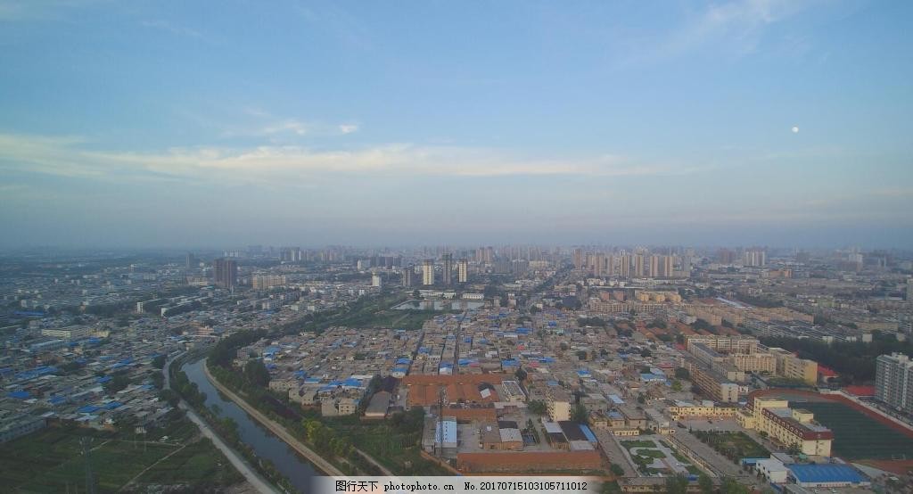 航拍城市视频素材图片