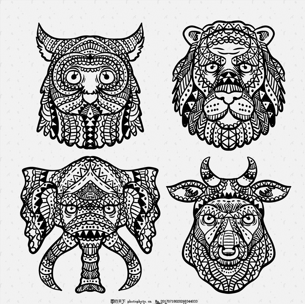 动物图案 动物矢量 动物图片 动物世界 线描动物 动物素描 动物线描 手绘动物图案 手绘动物 素描动物 猛兽图案 猛兽 狮子 狮子头 狮子图案 素描狮子 狮子王 雄狮 狮子矢量图 卡通动物 动漫卡通 可爱 贺卡 动物插画 插画 儿童绘本 卡通动物漫画 扁平动物 卡通漫画 Q版动物 贴纸 设计 底纹边框 背景底纹 AI