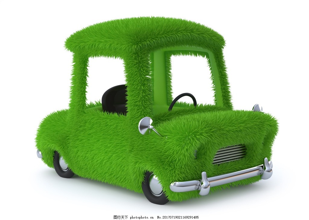 绿色汽车