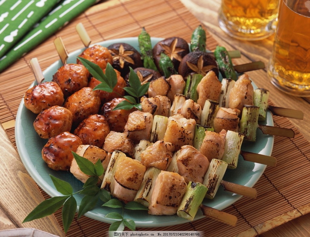 美味烧烤 烤素食