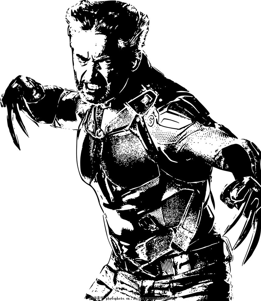 金刚狼漫画帅哥