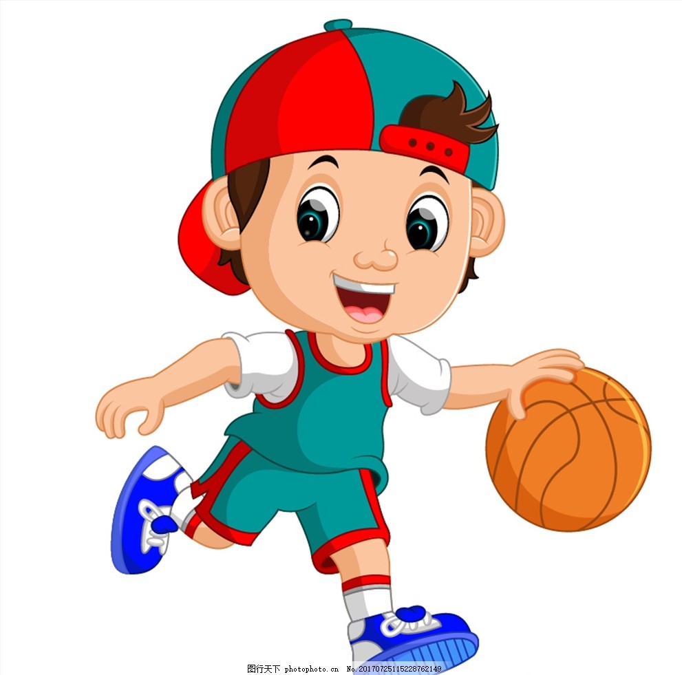 篮球卡通人物头像