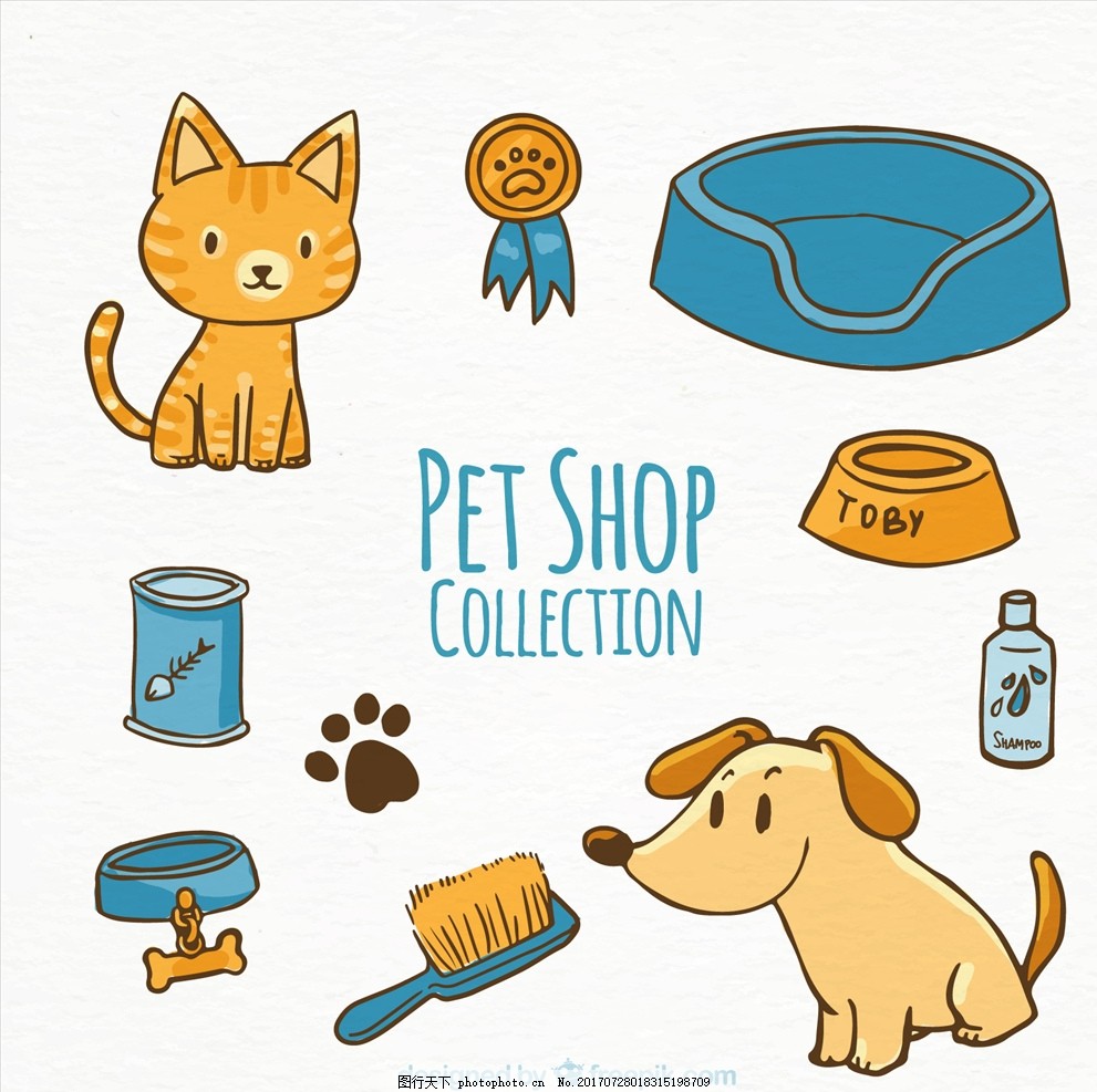 可爱卡通矢量猫 扁平动物 贴纸 卡通猫 卡通设计 卡通动物 动漫卡通