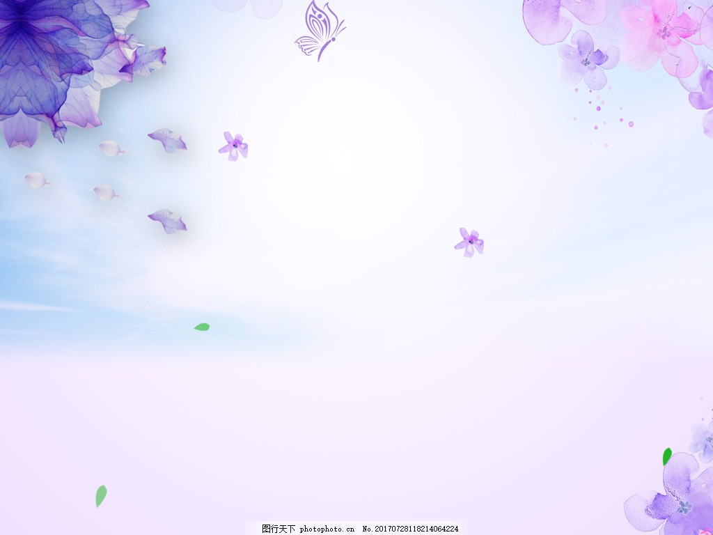 紫色梦幻花朵背景 唯美 仙境 时尚 紫色梦幻花朵背景 唯美 仙境 时尚