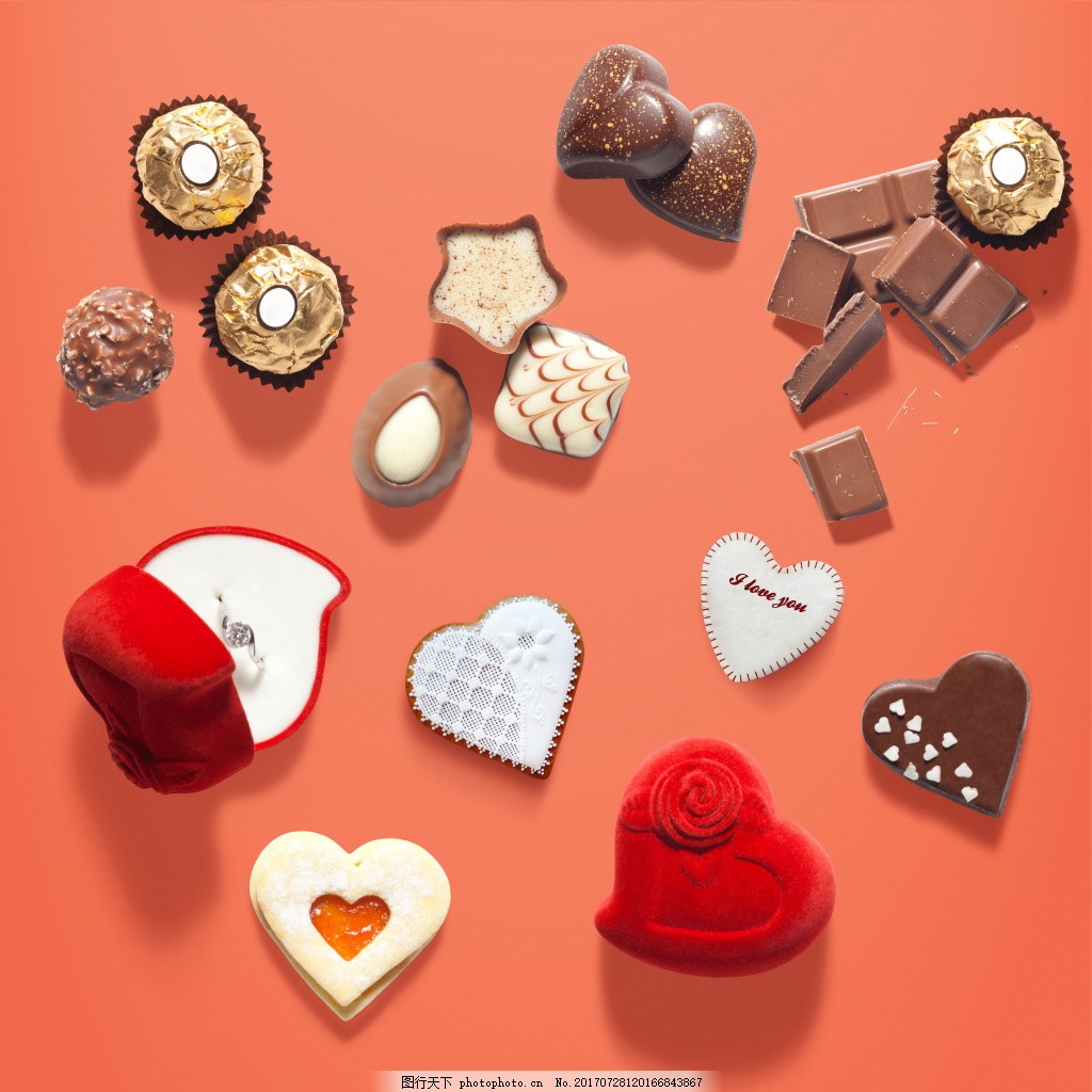 桌布天堂 --- 情人節桌布（一） - 甜心巧克力1