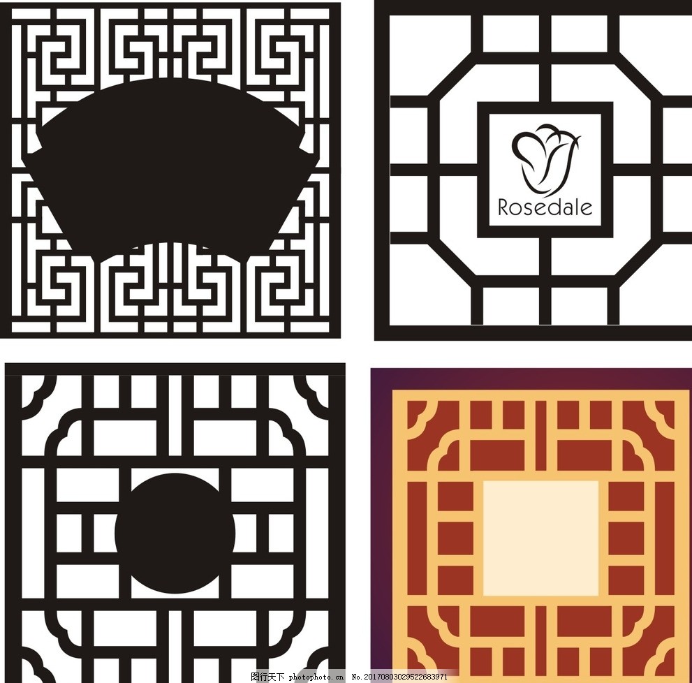 中式门窗花纹 屏风 艺术玻璃 古窗图案 时尚花纹隔断 精美花纹隔断 精美 门窗花纹 矢量花格 矢量隔断花纹 窗花 PVC雕花 空花纹 镂空图案 雕花 窗格 通花 木雕 移门 镂空隔断 雕刻花纹 中式镂空 雕花隔断 隔断雕花 木雕隔断 镂空木雕 矢量雕花 窗棂 古典窗棂 古典元素 古典 圆形古典花纹 设计 广告设计 广告设计 CDR