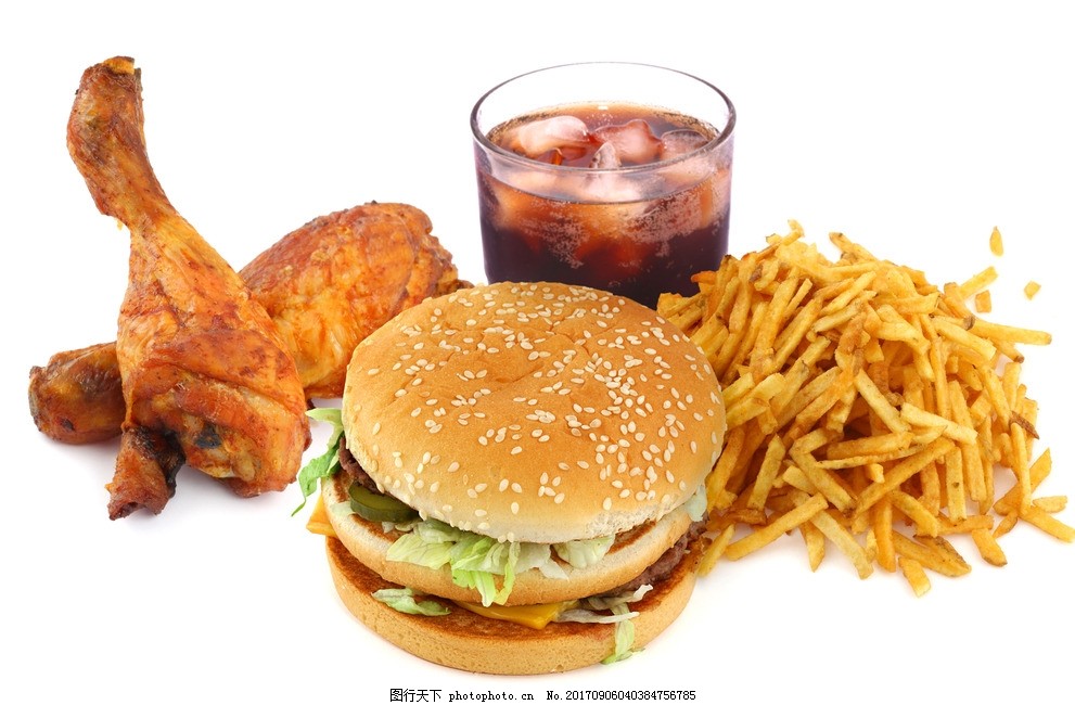 薯条炸鸡汉堡