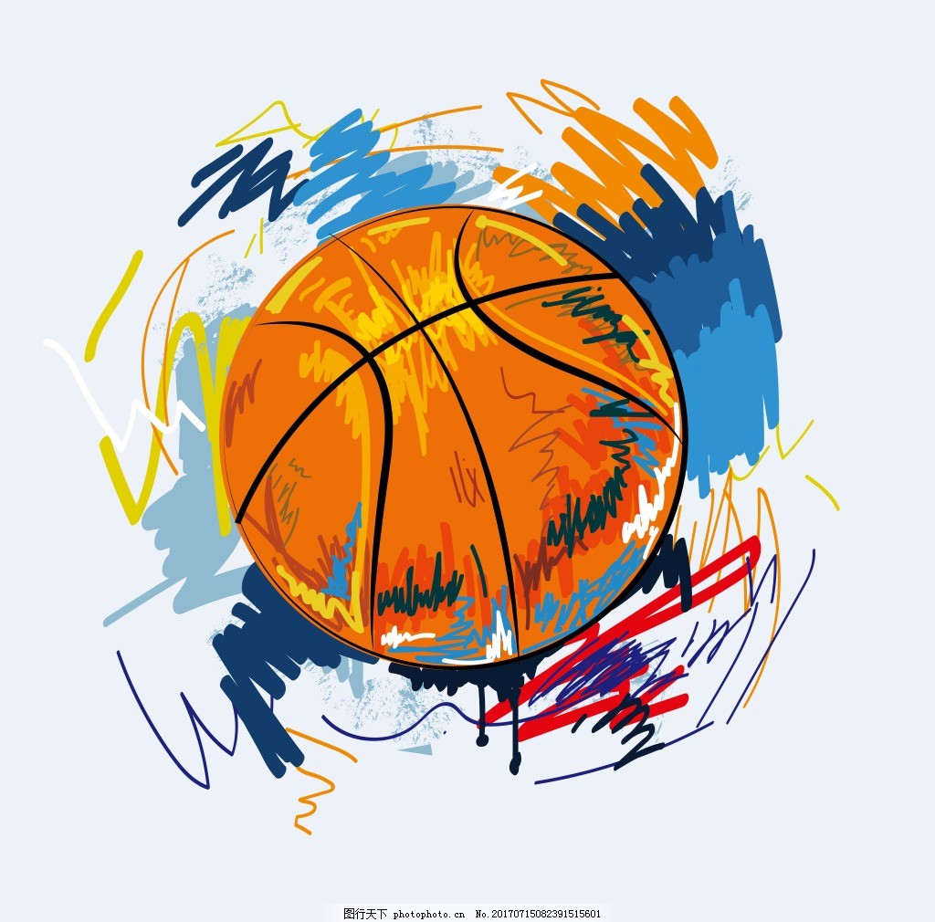 插画应用于篮球|其他|其他|Z22360698 - 原创作品 - 站酷 (ZCOOL)