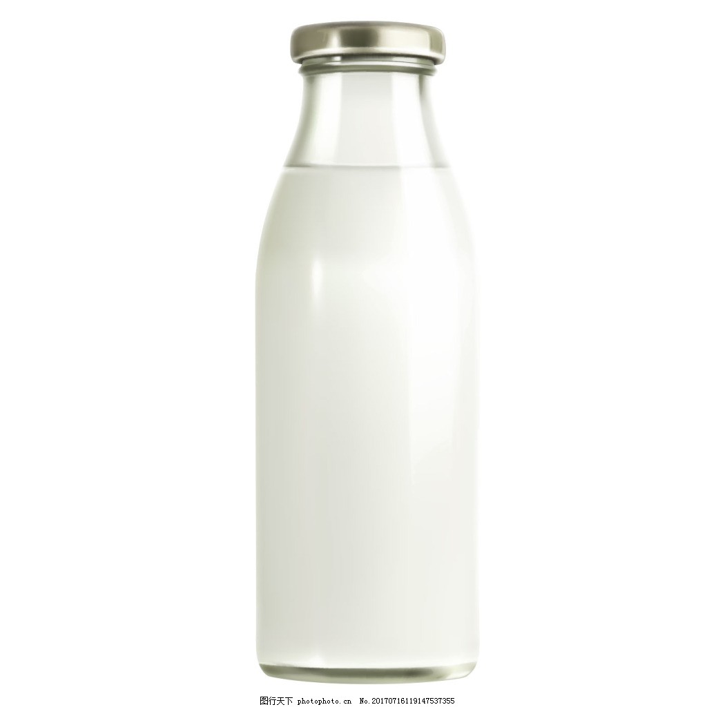 玻璃瓶装牛奶_周睒睒-站酷ZCOOL