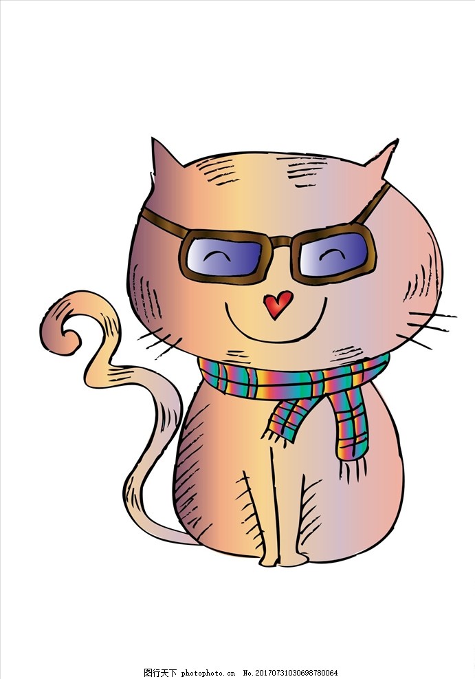 可爱卡通猫矢量图下载,服装设计,男装设计,女装设计,箱包印花,男装印花,女装印花,童装印花,潮流服装印花,潮牌设计,面料印花,布料印花,贴纸图案,卡通动物,拟人动物,可爱卡通动物,动画片,卡通形象,可爱卡通,童装卡通,小猫,卡通猫,手绘卡通猫,可爱卡通猫,墨镜,太阳镜,围巾,格纹,格子,矢量图案共享,设计,广告设计,服装设计,CDR