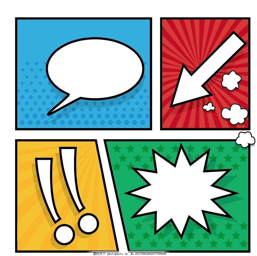 漫画背景图片 背景底纹 底纹边框 图行天下素材网