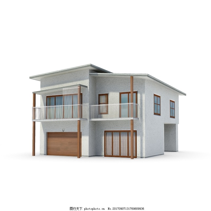 现代简约房屋建筑模型下载图片 建筑素材 3d模型 图行天下素材网