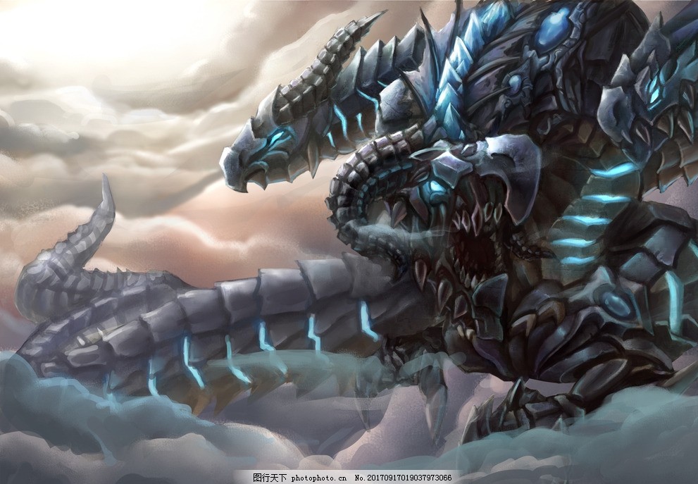 三头龙图片 休闲娱乐 生活方式 图行天下素材网